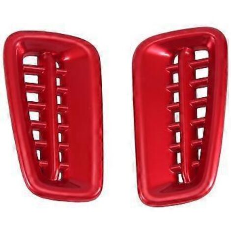 2 pièces de garniture décorative pour grille d'aération latérale du tableau de bord