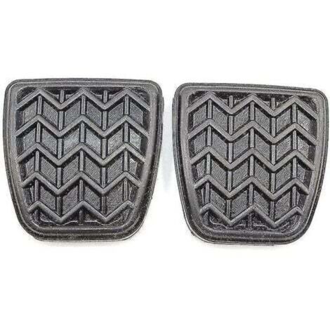 2 pièces de pédale de frein d'embrayage en caoutchouc pour Toyota Camry Hilux Vigo Kun