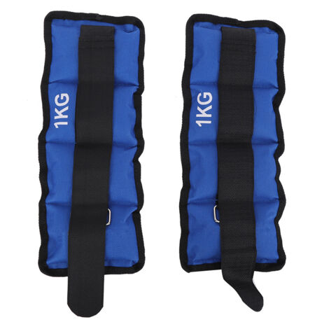 2 Pièces de Poids pour Cheville et Poignet avec Sangles, Équipement d'Entraînement de Force pour Fitness, Gym, Yoga et Course