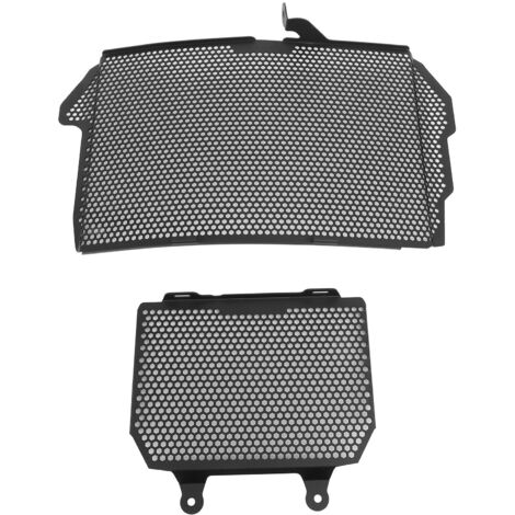 2 pièces de protection de calandre de moto en alliage d'aluminium, couvercle de protection pour YZF-R1 YZF-R1M 2015 – 2024 noir.