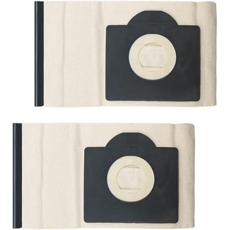 2 pièces de rechange sac à poussière de tissu lavable pour Karcher WD3 MV3 SE4001 A2299 K2201 FK2150 accessoires pour aspirateur