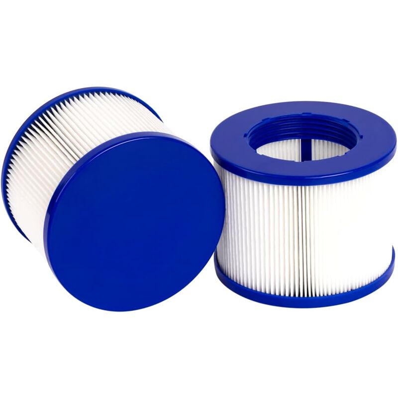 2 pièces de Remplacement de Filtre de Type VI Compatible avec GYMAX Le Spa, pour la Plupart des spas, Filtre de Piscine Gonflable