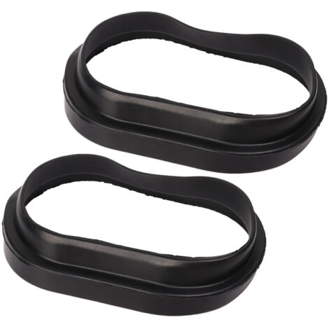 2 pièces de remplacement de joint de tuyau d'entrée de botte en caoutchouc de conduit de Tube d'admission d'air pour Suzuki GSXR 600 750 1000
