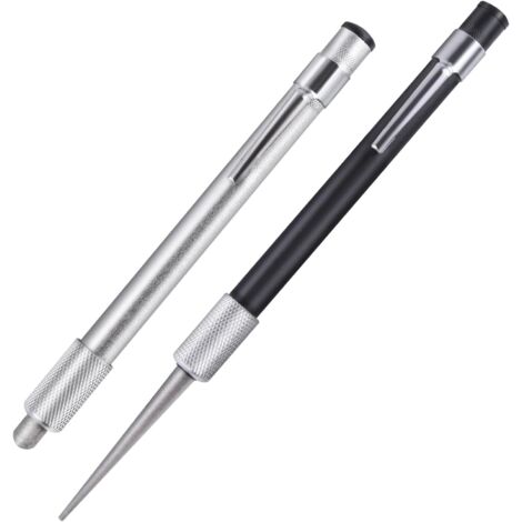2 pièces diamant rétractable affûtage de couteau dentelé avec tige d’affûtage de diamant rétractable outil de tige d’acier d’affûtage pour cuisine réparations extérieures poliments Restores