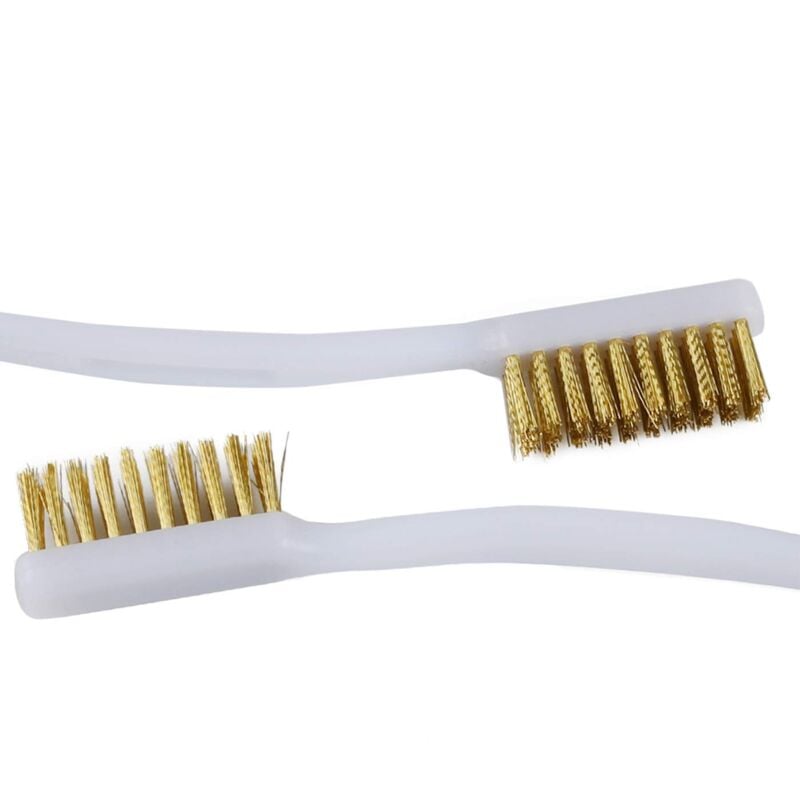 2 pièces d'imprimante 3D pièces accessoires nettoyage outil de brosse à dents en fil de cuivre