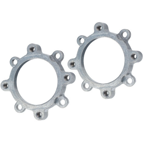 2 Pièces Disque de Frein Fileté en Alliage d'Aluminium avec Rondelle à Trous Fraisés 3517‑0032‑0080