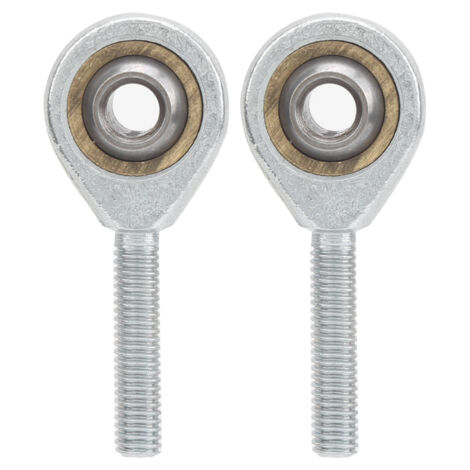 2 Pièces Douille à Billes Mâle Fileté Gauche Assemblage Autolubrifiant Raccord de Tige Matériel SAL5T/K
