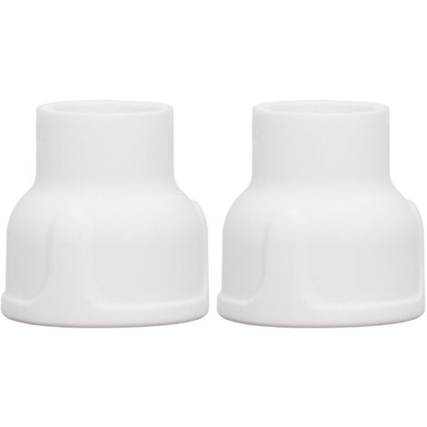 2 Pièces e Coupelles de Soudage TIG en Céramique avec 2.4mm pour le Soudage à l'arc N-et Faciles à Installer