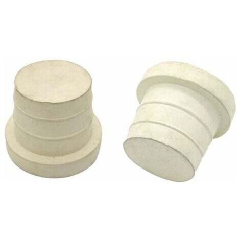 2 Pièces échelle Pare-Chocs Bouchons en Caoutchouc échelle de Piscine de Pare-Chocs en Caoutchouc Accessoires de Remplacement Universels pour Escaliers Mécaniques sous-Marins