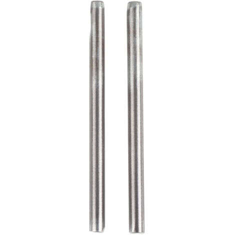 2 Pièces Emporte-Pièce Demi-Rond en Acier pour Cuir, Outil de Découpe pour Sangle de Ceinture 5mm