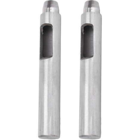2 Pièces Emporte-pièce Rond pour Cuir, Outil de Poinçonnage 10mm, Matériel de Bricolage et Fournitures