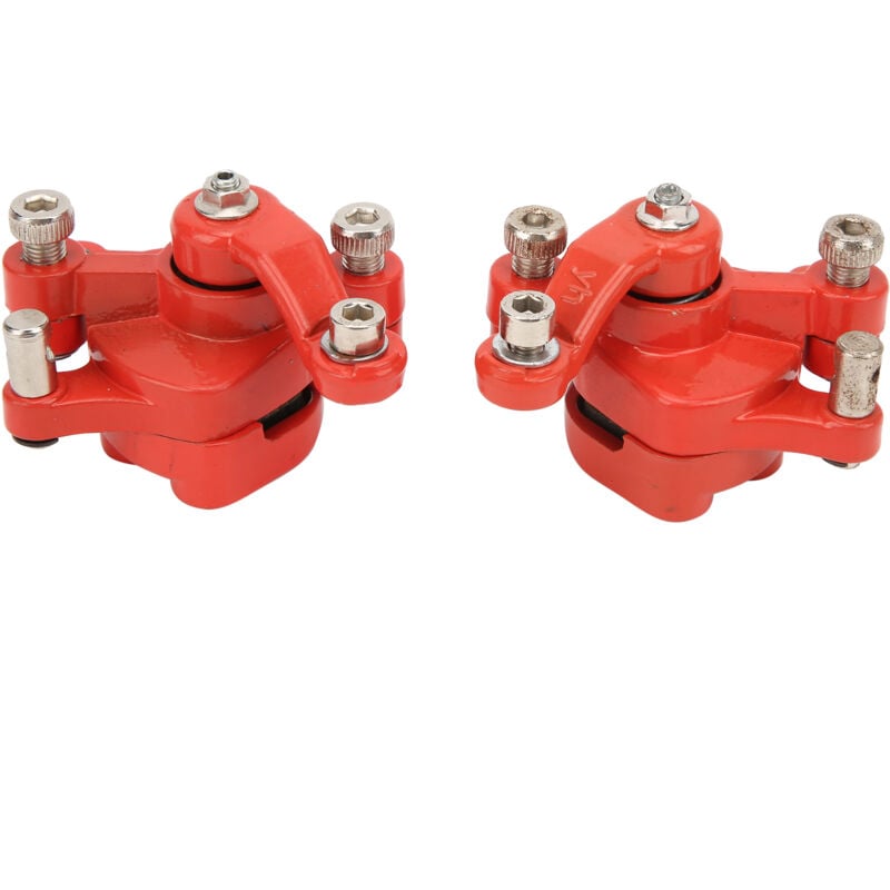 Sjlerst - 2 pièces étrier de frein avant et arrière de remplacement pour 47cc 49cc 2 temps Pocket Bike Mini Dirt Bike