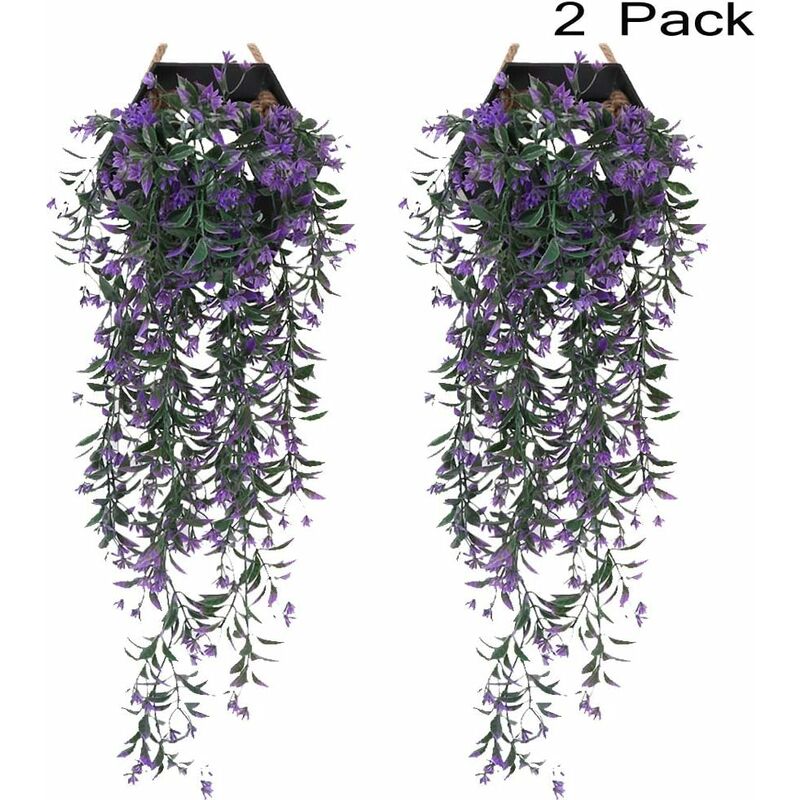 2 Pièces Faux Lierre|Plante Artificielle Lierre|Chute de Lierre|Feuille Artificielle De Lierre|Fausses Glycine Décorations de Mariage|Décorations