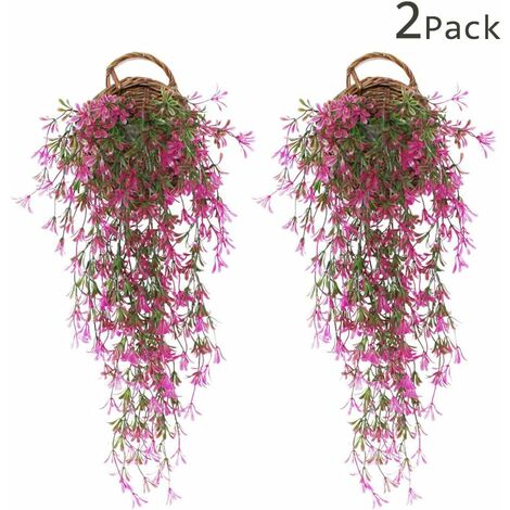 2 Pièces Faux Lierre|Plante Artificielle Lierre|Chute de Lierre|Feuille Artificielle De Lierre|Fausses Glycine Décorations de Mariage|Décorations Pour Fêtes de Jardin - Différentes Couleurs