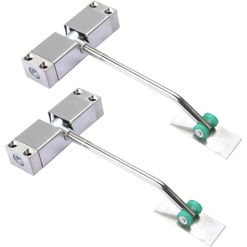 2 pièces Ferme-portes, Automatique Porte Plus Près Mécanique Vitesse Contrôler Jusqu'à 20KG, Venez avec clé hexagonale et vis