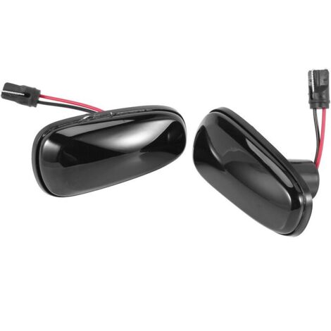 2 Pièces Feu de Position Latéral de Voiture Led Clignotant Lampe Pour Opel Zafira A 99-05 G 98-09 Noir