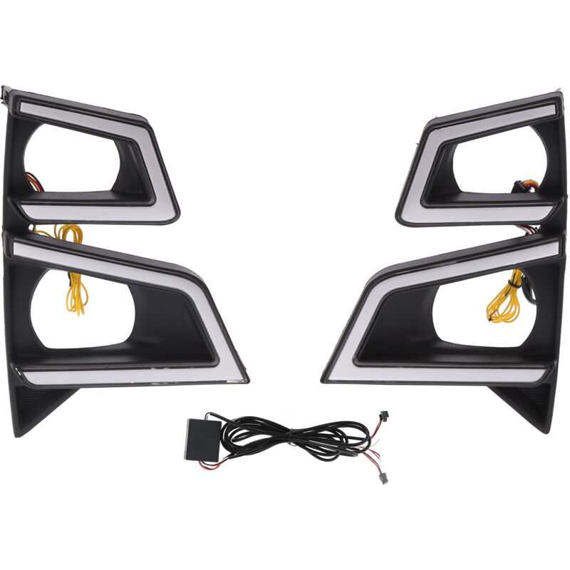 Sunxury - 2 pièces feux de jour led de voiture pour isuzu d‑max troisième génération RG01 2019-2021