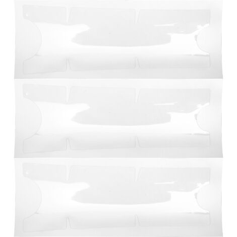 2 Pièces Film Protecteur Transparent pour Pédalier de Vélo de Montagne Autocollants de Protection Type B