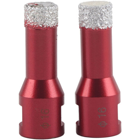 2 Pièces Forets Diamant M14 pour Céramique, Accessoires Meuleuse d'Angle 16mm
