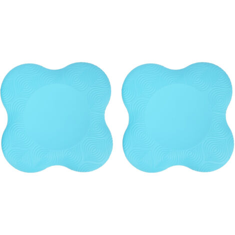 2 pièces Genouillères de Yoga Coussin de Protection pour Poignets et Coudes - Tapis Fitness Vert