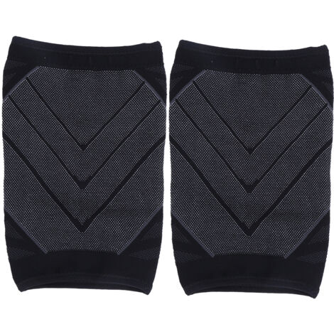 2 Pièces Genouillères Élastiques en Nylon pour Sport Extérieur - Protection Confortable Homme Femme Taille XL