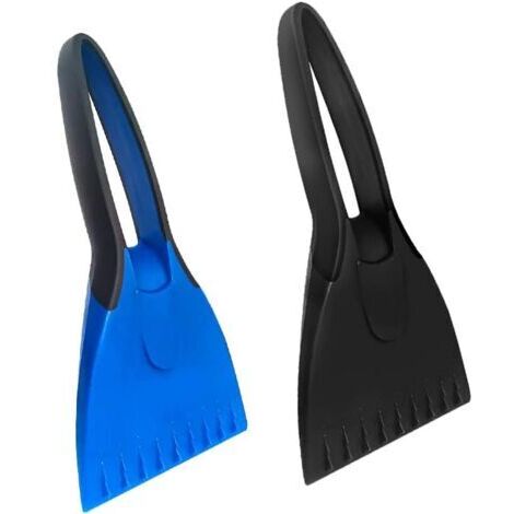 2 Pièces Givre Raclette Pare Brise, Grattoir à Glace Solide et Durable, Grattoirs à Neige pour Auto, avec Poignée Antidérapante pour Voiture