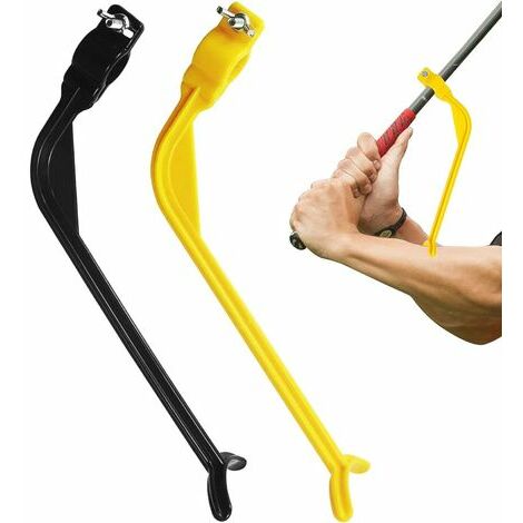 2 PièCes Golf Swing Trainer Golf Entrainement Swing Entraîneur de Swing de Golf Aide au Swing de Golf pour Les Bras,Distance Correcte,Accessoires De Golf D'Aide à L'EntraîNement CHAM