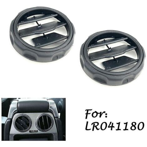 2 pièces Grille de sortie d'air centrale arrière de console de voiture Lr041180 pour Lr4 Lr3 RR Sport--