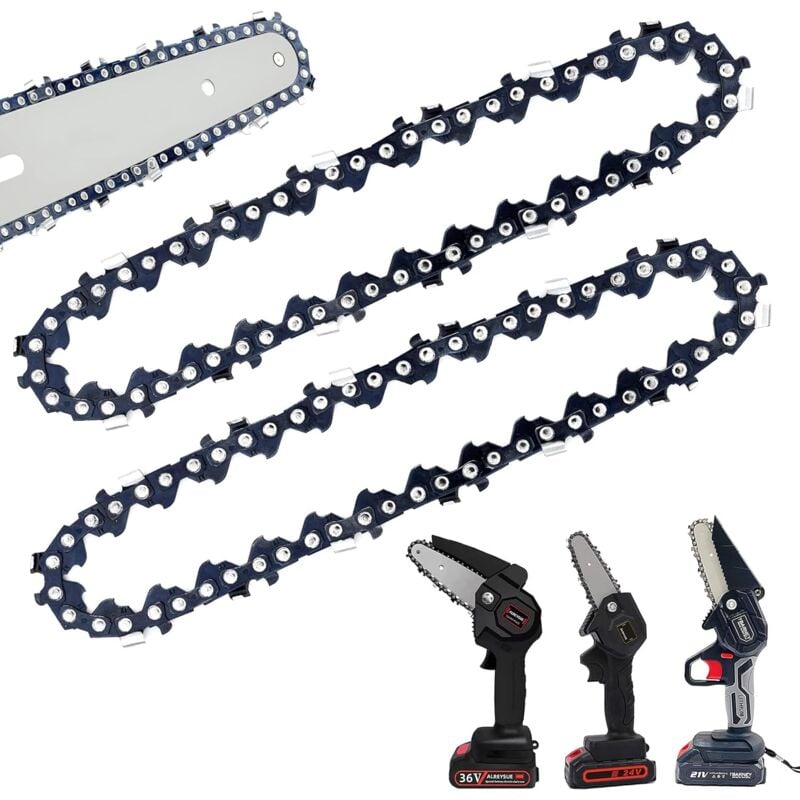 [2 Pieces] GTA 26 4 Inch Mini Chain Chain for Stihl GTA 26 Replace Blade Pruner Mini Chainsaw Hand Held 4 « Replacement Chains for Cordless Electric