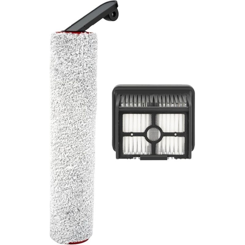(2 Pieces) H12 Pro Rotating Brush and Replacement HEPA Filters Compatible with Dreame H12 Pro/H12 Dual Cordless Wet & Dry Vacuum Cleaners, Accessory