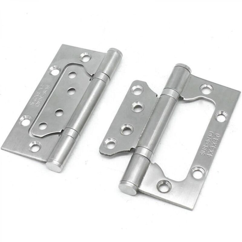 2 Pieces Heavy Duty Door Hinges Stainless Steel Ball Bearing Door Hinges Exterior Gate Hinges for House Doors, Bedroom
