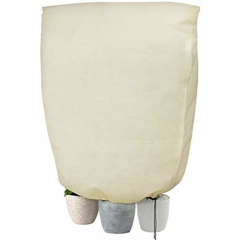 2 pièces Housse hivernage pour Plantes, Housse d'hivernage Non Protection Contre Le Gel des Plantes en Pots et rosiers (180x120cm)