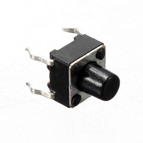 2 pièces Interrupteur Momentané Tactile Mini PCB Bouton Poussoir SPST Haute Qualité