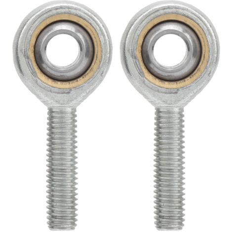 2 Pièces Joint à Rotule Mâle Fileté Gauche Assemblage Autolubrifiant Accessoires Tige SAL8T/K