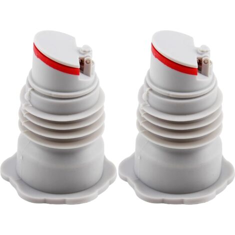 2 Pièces Joint de Tuyau de Machine à Laver Anti-Odeur 35-50mm, Bouchon d'Étanchéité en Silicone, pour Éviers de Cuisine, Machines à Laver, et Plus, Installation Facile