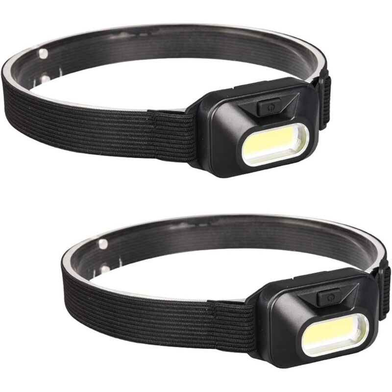 2 Pièces Lampe Frontale LED Légère - Puissante Torche Frontale Professionnelle Pour Adultes Et Enfants 2 Pièces Lampe Frontale LED Légère - Puissante Torche Frontale Professionnelle Pour Adultes Et Enfants