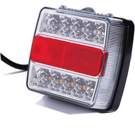 2 pièces LED feux arrière étanche feux arrière, y compris aimant de position LED pour voiture