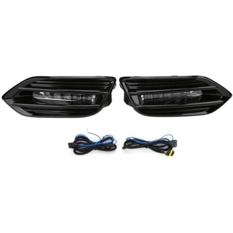 2 pièces LED feux de jour clignotant feu de brouillard blanc jaune bleu lumière de remplacement pour Honda Vezel HRV