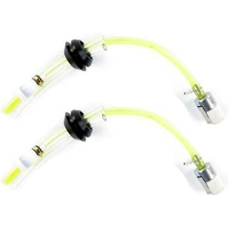 2 pièces ligne de tuyau carburant for FUXTEC débroussailleuse outil multifonction FX-MT5in1 2in1 EB2.2 EB3.0 coupe-bordures tronçonneuse remplacer le -