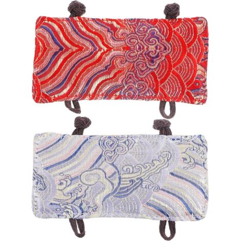 2 Pièces manique théière Manchon de poignée Anti-brûlure Manchon Porte-Pot Poignée de théière Accessoire de théière Housse Isolante pour poignée Coussin de poignée Chiffon