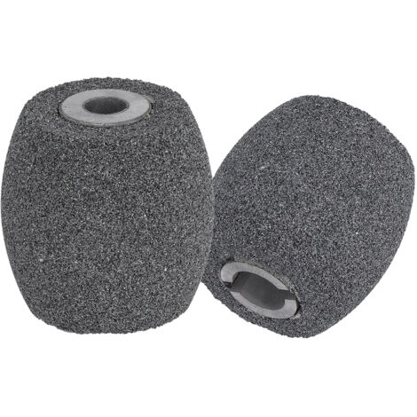 2 Pièces Meule à Aiguiser 801 pour Machine à Éplucher Accessoire de Meulage 60 Mesh