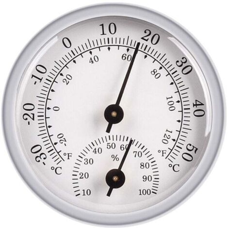 2 Pièces Mini Thermomètre Intérieur Extérieur Hygromètre Sans Fil 2-en-1