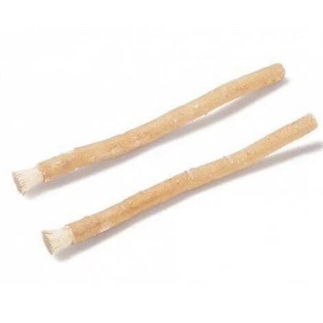 2 pièces Miswak Siwak Brosse à dents naturelle Peelu Tänder Tandköt Hälsa Premium D4K5