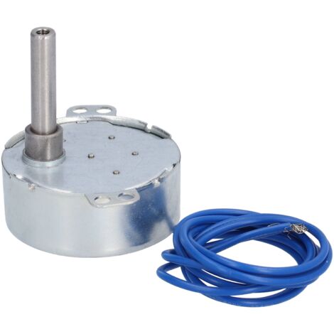 2 Pièces Moteur Synchrone Mini 5‑6 RPM Basse Vitesse 4W Rotation Horaires AC100‑127V TYC