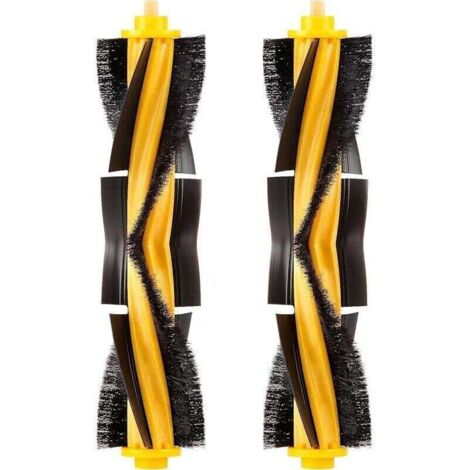 (2 Pieces) N10 Brushes à Rouleaux Brusse Main Pieces of , XU, Replacement for Robot vacuum cleaner Ecovacs DEEBOT OZMO N10 N10 Plus 920 - KZQ