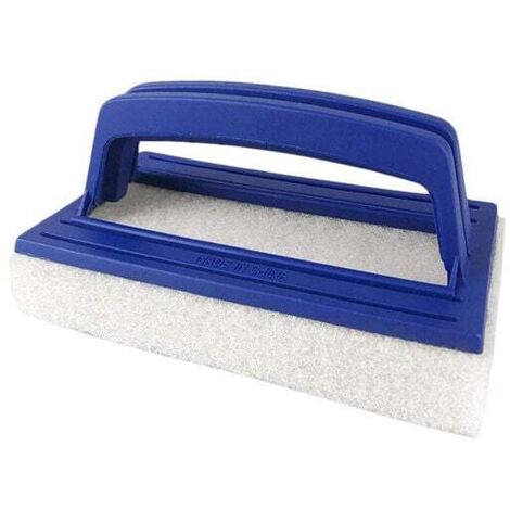 2 Pièces Nettoyant Ligne d'eau Piscine Brosse Balai Eponge Piscine Ligne deau Multifonctionnelle Nettoyant Liner Piscine pour Nettoyer Piscine Spa Baignoires Murs (14.5  8.5cm)