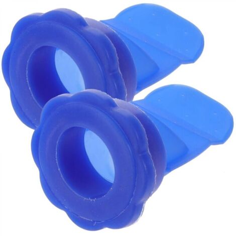 2 Pièces Noyau désodorisant pour égouts clapet anti-retour d'évier Couler universel light kitchen drainage clapet anti-retour de tuyau noyau de vidange de tuyau Gel de silice Blue