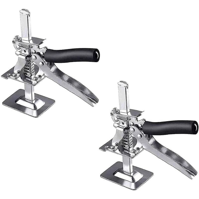 Dpzo - 2 Pièces Outil de Serrage de Précision, Cric Multifonctionnel en Acier pour Levage de Carreaux de Céramique
