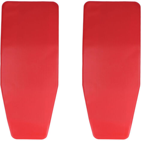 2 Pièces Outil de Vidange Huile Flexible Guide d'Évacuation Eau Entonnoir Plaque 37x17cm Kit pour Machine Rouge