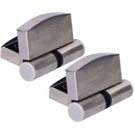2 Pièces Paire de Charnière Hydraulique en Acier Inoxydable, Fermeture Automatique Porte
